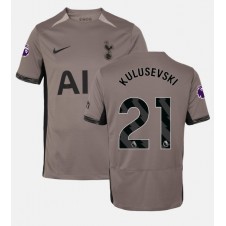 Tottenham Hotspur Dejan Kulusevski #21 Tredjedrakt 2023-24 Kortermet